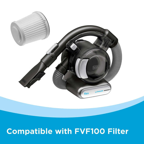 Dustbuster Flex Cordless Handheld Vacuum For Home Pet And Car Cleaning, 20V Max Battery, shown with FVF100 filter