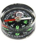 Compact Bubble Compass For Hiking And Camping, Ultra Portable Pocket Navigation Tool With Clear Green Dial for Orienteering