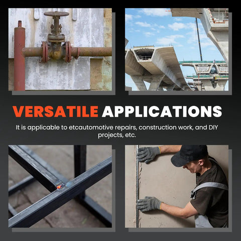 Versatile applications of pneumatic hammer shovel for construction and metalwork including concrete breaking and metal tasks.