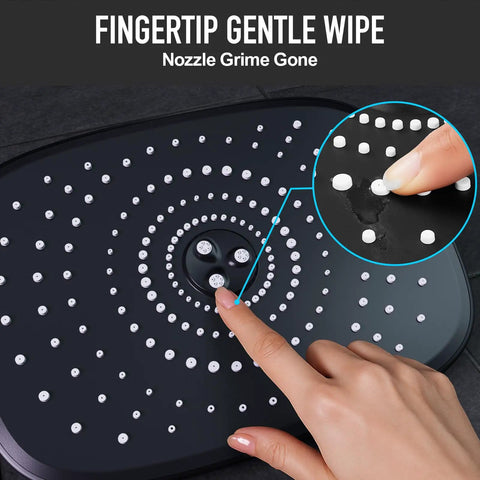 Top Tier 10 Inch Rain Shower Head With Slick Handheld Duo Delivering Heavy Duty High Pressure Kick And Five Smooth Chill Modes For Luxury Bathroom Vibes