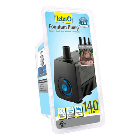 Statuary Pond Pump For Indoor And Outdoor Fountains With Adjustable Flow Submersible Magnetic Drive Includes 1/4 3/8 1/2 Inch Adapters For Easy Setup In Self Contained Water Features