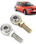 Built Tough Heavy Duty Rod End Heim Joint Set With Half Inch Bore And Half Inch 20 RH LH Male Threads, Stainless Steel, Corrosion Resistant, High Load Lateral Capacity 12200 Lb, Universal Fit For Cars, Motorcycles, ATVs, Boats, CNC Equipment. Pair of rod ends for car suspension