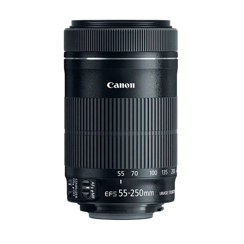 Go-To 55-250mm F4-5.6 IS STM Telephoto Zoom Lens With Image Stabilization, Lightweight And Compact For APS-C DSLRs