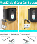 Anti-Theft Doorbell Mount For Blink And Other Security Cameras No Drill Easy Install Keeps Sensor Clear And Doorbell Safe