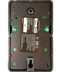 Back view of Security Plus 2.0 WiFi Motion Detecting Control Panel With Automatic Lighting 886LMW, screws and buttons visible.