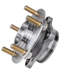 AWD Front Two Piece Wheel Bearing Hubs Kit For 2008 2015 Mitsubishi Lancer Replacement With 5 Lug Encoder ABS 4 Bolt Flange Rust Resistant