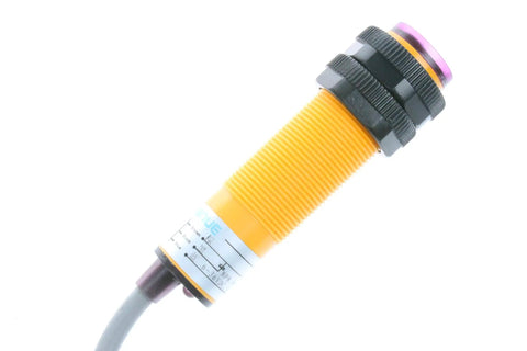 Diffuse Reflection Infrared Obstacle Avoidance Sensor With Adjustable 30cm Induction Distance, cylindrical design with color-coded wires