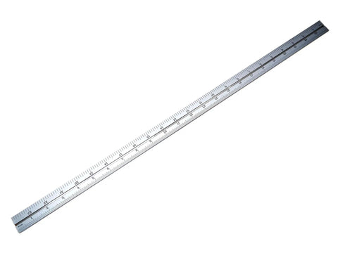 24 Inch Combination Square Blade Ruler With 4R Markings In 1/8 1/16 1/32 1/64 Stainless Steel Non Glare Satin Chrome Finish