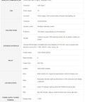 Specifications table for Beefed-Up 6 Channel ESP32 S3 WiFi Relay Module showing features like USB Type C, RS485, optocoupler protection.