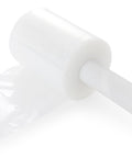 Heavy Duty Rock Solid Stretch Wrap 5 Inch By 1000 Feet Roll With Built In Handle Killer Cling Self Adhering Clear Plastic Film on a roll.