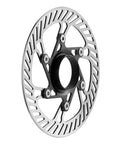 Close-up of Pair Of Steel 140mm Centerlock Disc Rotors For Ekar Hydraulic Road Brakes, Durable Tempered Stainless Construction
