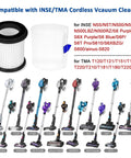 Six Pack HEPA Filter Replacement For N5S N5T S6T S6P Pro S610 TMA T120 T121 T151 T150 T220 T210 T181 T180 Cordless Vacuum Cleaners