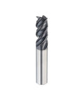 Speed Tiger carbide square end mill, 4-flute, 1/4 in shank, anti-vibration design