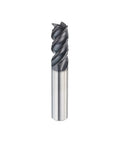 Carbide Square End Mill 3/8 Inch 4 Flute Set With Unequal Flute Spacing And Helix, Anti-Vibration Design for stainless steel cutting