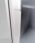 No Sweat Peel And Stick Finger Pull Handles For Cabinets on smooth white surface for easy grip installation.