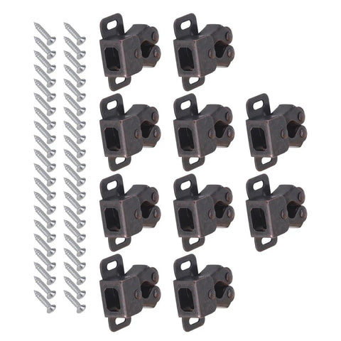 Heavy Duty L Shaped Shelf Pins Replacement 50 Pack Beefed Up Reinforced Iron Shelf Supports Pegs with included screws.
