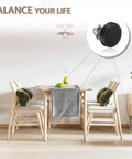 32 Piece M6 Thread Adjustable Furniture Levelers Screw In Chair Feet for tables, chairs, and cabinets in a dining room setting