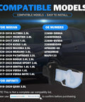 Mass Air Flow MAF Meter Sensor Replacement for Nissan Altima Frontier Juke Kicks Maxima Murano with compatibility list.