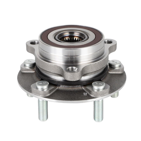 Two Pack Wheel Hub Bearing Assembly With Tone Ring Sensor And ABS For Front And Rear 5 Lug Hubs Direct Fit OEM Grade