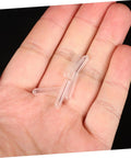 Clear Plastic Screw Covers End Caps Set For Thread Protection And Cable Shielding Round Tube Bolt Caps Flexible Protective Caps 100 Pack