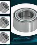 Front Wheel Bearing Set For Hyundai Elantra 2001 To 2006 Tiburon 2003 To 2008 2.0L Kia Spectra 2004 To 2009 Spectra5 2005 To 2009