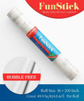 36 By 200 Inch Thick Textured White Concrete Wallpaper Peel And Stick Matte Self Adhesive Cement Look Roll Packaging