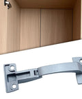 Concealed Frame Cabinet Door Hinges Folding High Performance Corner Hardware Built Tough For Everyday Family Use Soft Close
