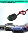 Mercedes Benz Ambient Air Temperature Sensor Replacement For Exterior Temperature Sensor And Plug Kit Direct Fit OEM