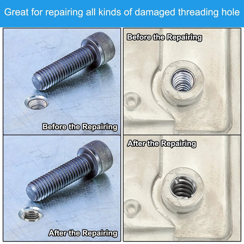 PATIKIL two-piece stainless steel thread adapter sleeve, M20xM16 male-to-female reducer, silver tone.