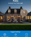 Motion Sensor Outlet With Timer Plug N Play PIR Motion Activated Switch for patio lighting control