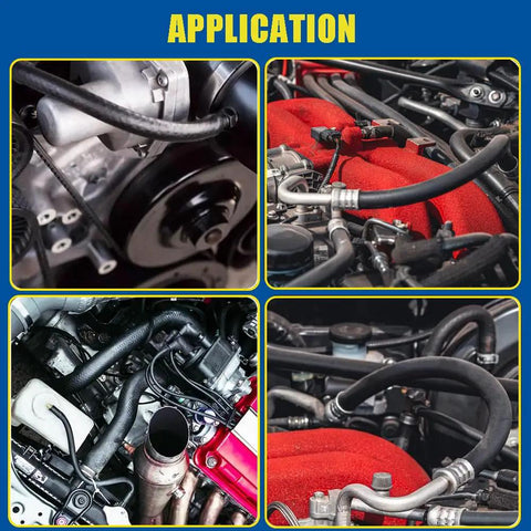 Heavy Duty 3/4 Inch Transmission Oil Cooler Hose Reel With NBR Inner And Braided Polyester Reinforcement, 20ft Power Steering And Hydraulic Line for engine applications.