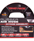 Heavy Duty Rubber Air Hose Assembly 1/2 Inch By 100 Feet Long Flexible Kink Resistant Compressed Air Line fully loaded with a warranty.