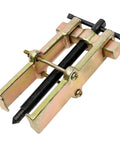 4 Inch Two Jaw Gear Puller For Flywheels Bearings And Pulleys Heavy Duty Adjustable Carbon Steel Puller With Central Screw side view