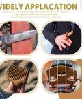 Wood crafting tools and uses including knife handle, pen, comb, and instrument made from 4 Pack Ironwood Knife Handle Scales.