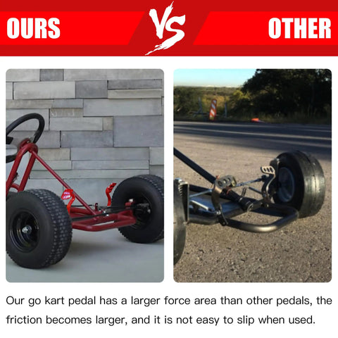 Comparison of Go Kart Pedal Kit With 71 Inch Throttle Cable And Brake Pedal For Predator 212cc 196cc 6.5hp Azusa Fun Kart