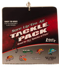 All Species Fishing Tackle Kit With 100 Piece Lure Pack Jigs Hooks Floats And Slab Curly Tails Portable All In One Tackle Box