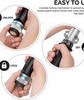 Using Beefy 3/8 Drive Adjustable Click Torque Wrench 15 To 80 Ft-Lb Range, 14 Inch Length, Chrome Vanadium Cr-V Steel