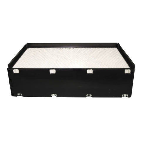 Replacement Console Wick For 1041 Humidifier, AHAM Certified Output, black frame, top angle view, durable performance.