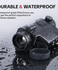 Beefed Up Thermal Imaging Monocular With 256x192 IR Resolution, 13mm Lens, 50Hz Night Vision, IP66 Weatherproof close-up