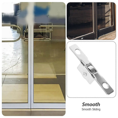 Pro Level 10 Pack Sliding Door Rollers With 10 mm Bore Bearing Kit For Window Track Guide Pulleys on glass doors.