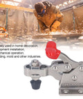 Quick Release Vertical Toggle Clamp For Woodworking 150 Lb Hold Easy Release Lever 304 Stainless Steel Fixture with welder