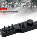 Tesla Model 3 And Model Y Right Passenger Power Seat Switch Replacement For Front Seat Controls Including Forward Backward Up Down Tilt And Recline Fits 2017 Through 2022 close-up