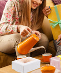 Kraft Paper Cookie Boxes With Clear Window Safe And Odorless Bulk Pack Of 50 Mini Treat Boxes for gift wrapping on table