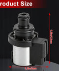 Torque Converter Lock-Up Solenoid 3.2 to 3.7 Ohm Replacement for Subaru CVT Transmissions Plug-and-Play Crosstrek Forester Legacy Outback Impreza 31825AA050 31706AA030 Black, size 1.9 x 1.2 in