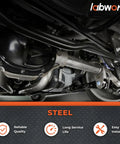Heavy Duty Rear Carrier Differential Assembly For Cadillac CTS 2014 Through 2019 With 2.85 Gear Ratio showing steel components and installation features.