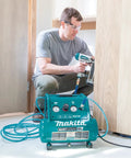 Kickass Quiet Electric Air Compressor, 1 Horsepower 2 Gallon Tank, Smooth Oil Free Pump Action, Heavy Duty Steel Cage, No Sweat Operation, Killer Airflow For Pros And Weekend Warriors Alike Today in use for woodworking.