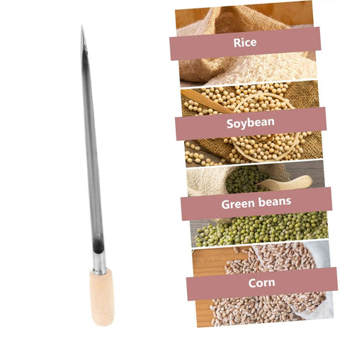Grain Sampler Tool Stainless Steel Sampling Probe For Wheat Rice Sorghum Easy To Use And Versatile Agriculture Sampler