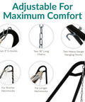 Universal Outdoor Hammock Stand Heavy Duty 550 Pound Capacity With Adjustable Length Fits 9 To 14 Foot Hammocks details