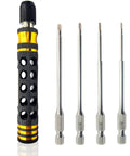RC Model Repair Tools Kit 4 In 1 With One Quarter Inch Drive And Allen Keys 1.5mm 2.0mm 2.5mm 3.0mm for Electric Screwdriver