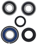 Beefed Up Wheel Bearing Kit For Triumph Thunderbird Commander And LT 2014 2015 2016 ABEC 3 High Speed Bearings visible in view.
